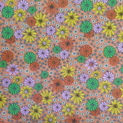 CRAFT COTTON - 70’s Floral – Harmony