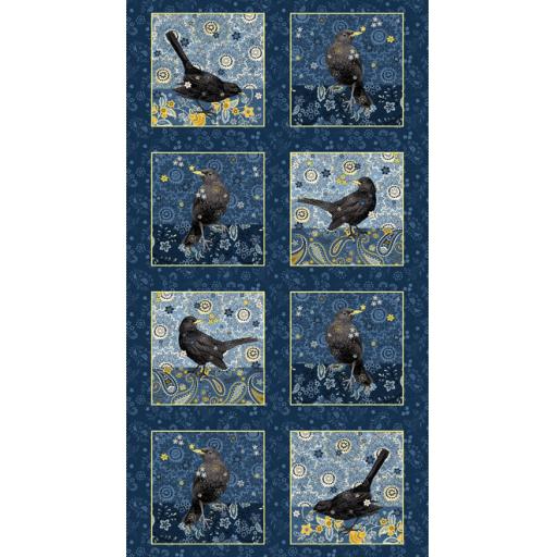 Craft Panel - Blackbirds Calling