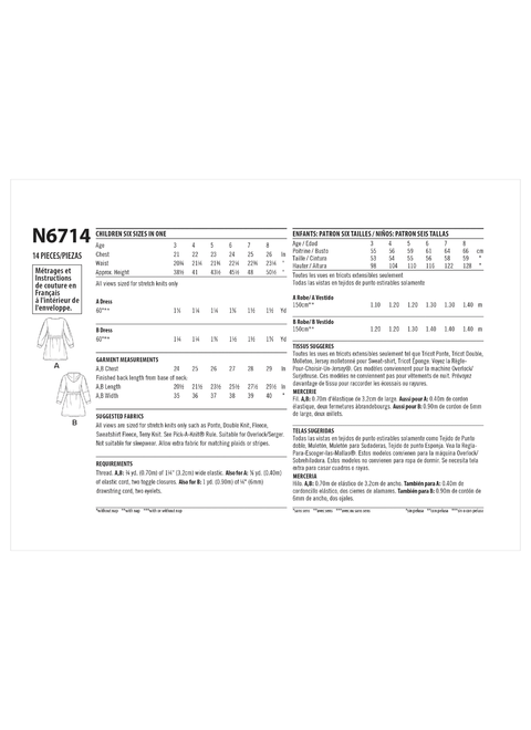 New Look Pattern 6714