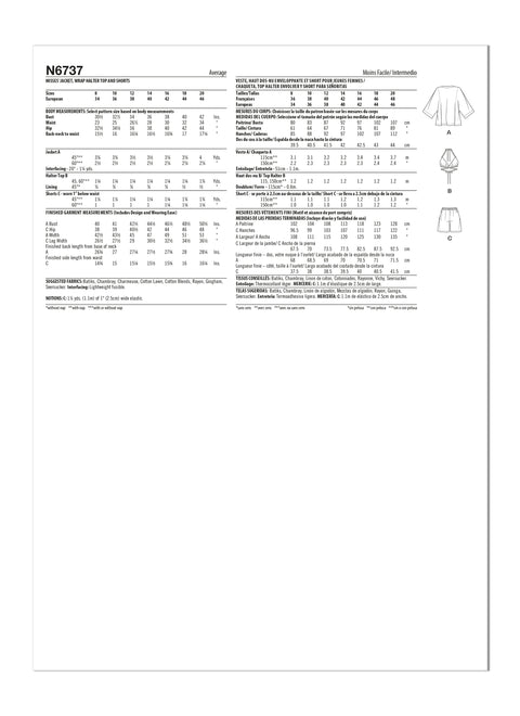 New Look Pattern 6737