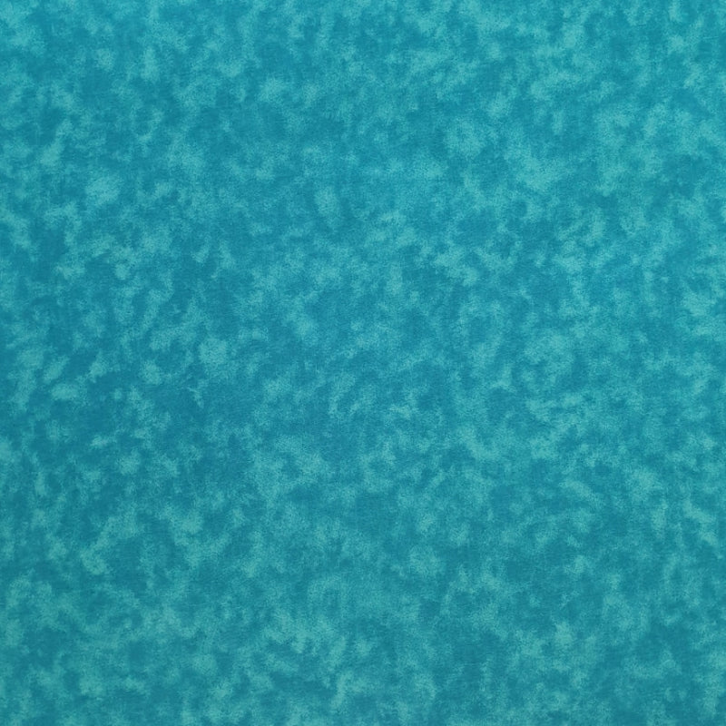 COTTON QUILT BACKING - Marle - Turquoise