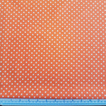 CRAFT COTTON - 3mm Spots - Orange